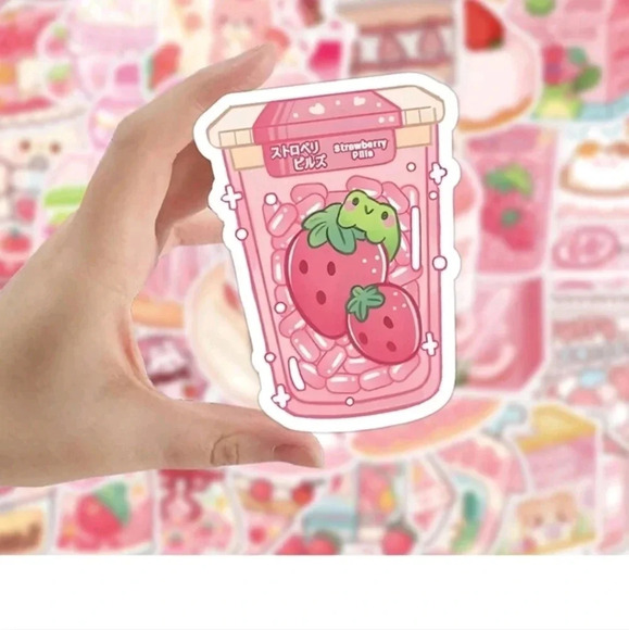 100 pc cute stickers set huge stickers for sticker books, laptops, ect - Picture 1 of 8